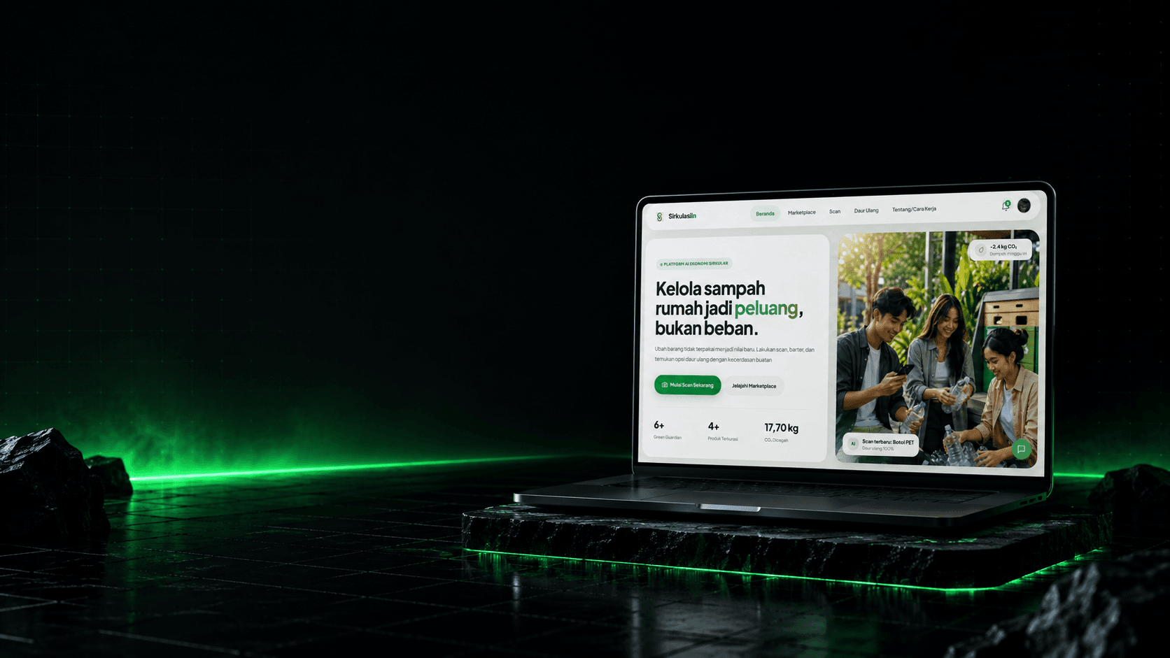 SirkulasiIn - AI Circular Economy Platform
