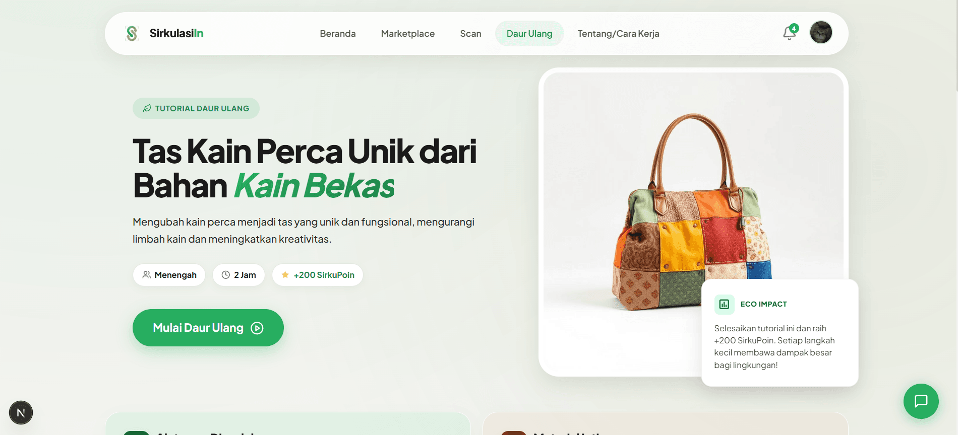 Recycle page